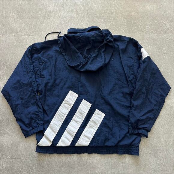 1990s Adidas Vintage Windbreaker Jacket - Picture 4 of 4